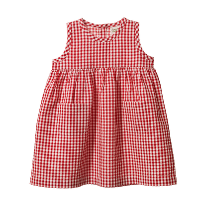 Dorothy Dress- Red Gingham