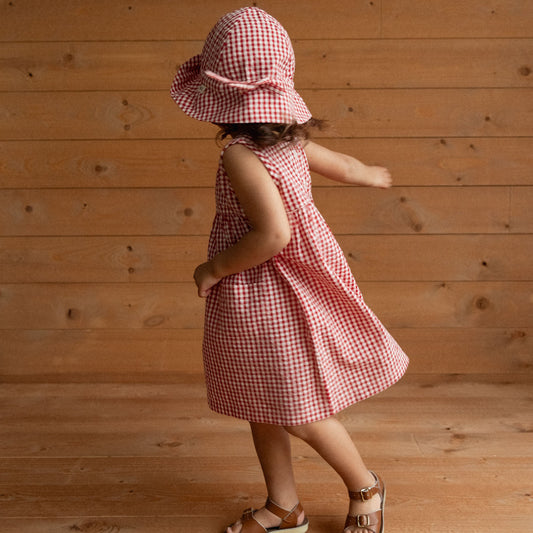 Dorothy Dress- Red Gingham