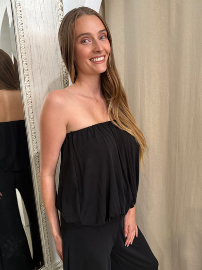BUBBLE JERSEY TOP