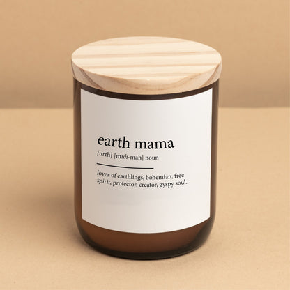 Earth Mama ~ Dictionary Meaning Candle