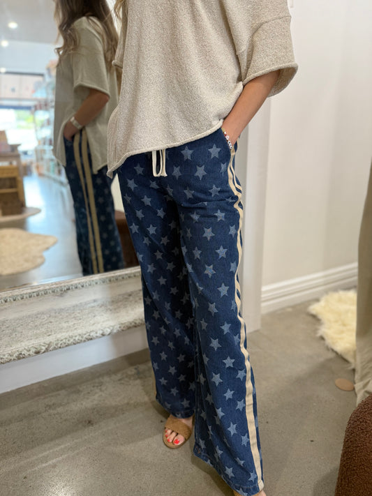 STELLA PANTS - DENIM STAR