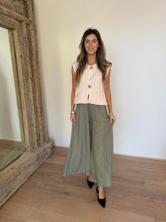 NINA PANTS - SAGE