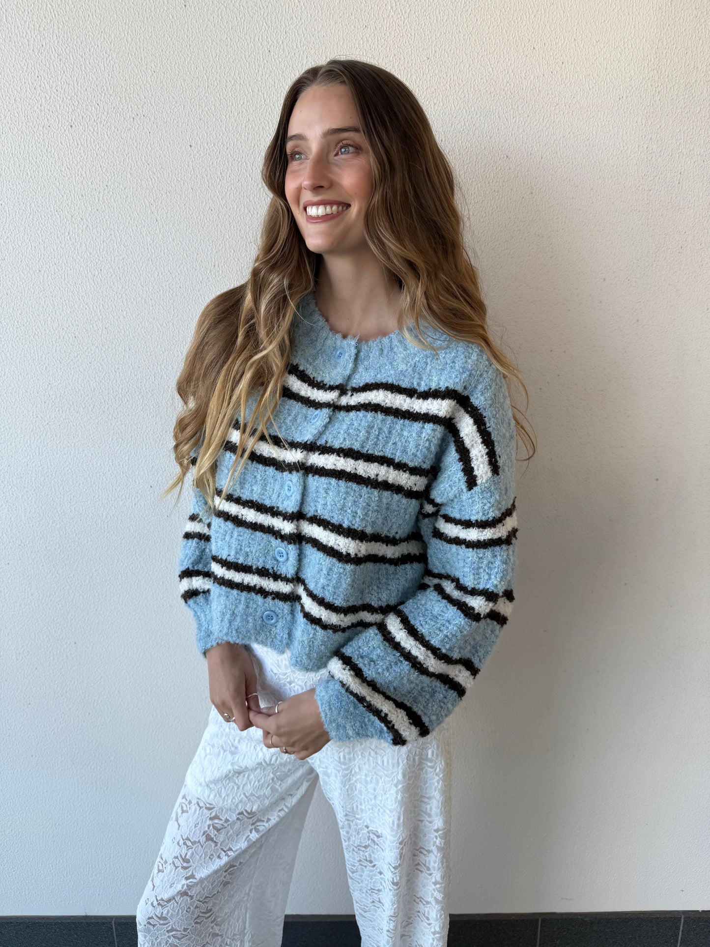 PARKES STRIPE CARDIGAN