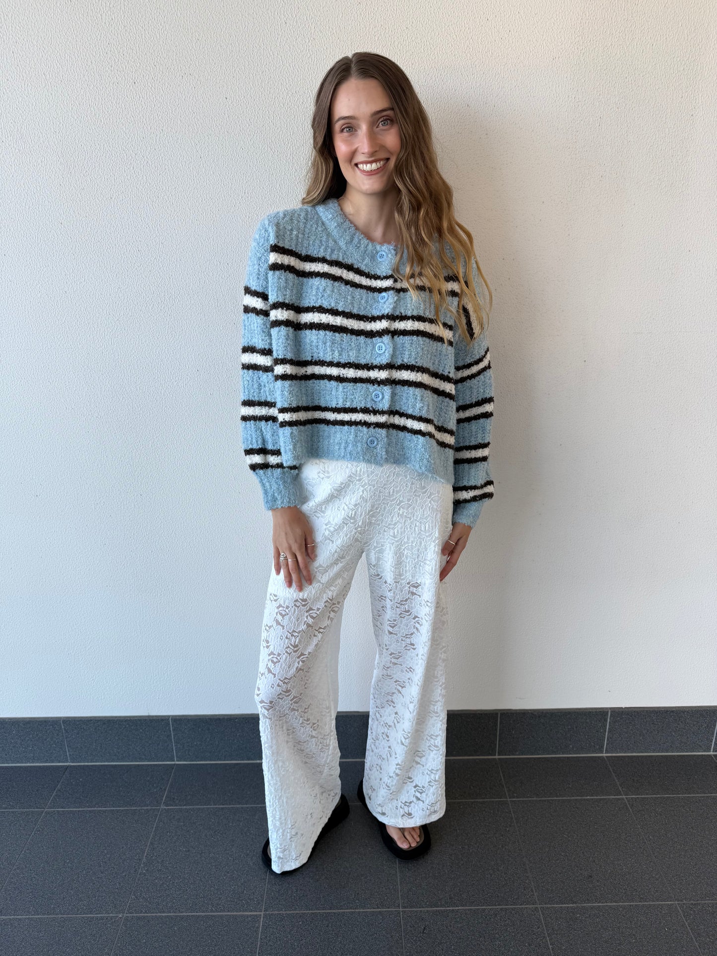 PARKES STRIPE CARDIGAN