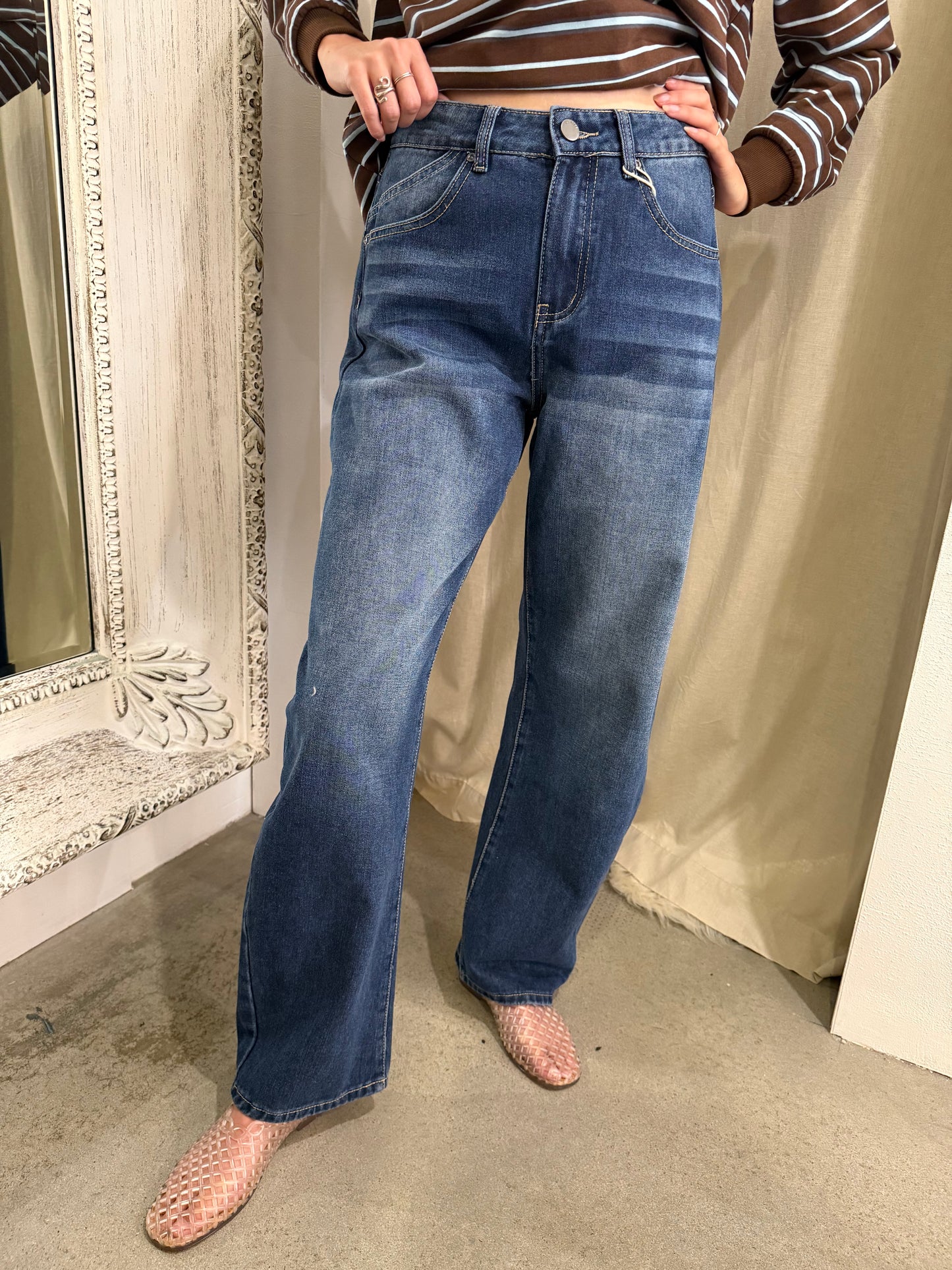 BANKS BARREL JEAN