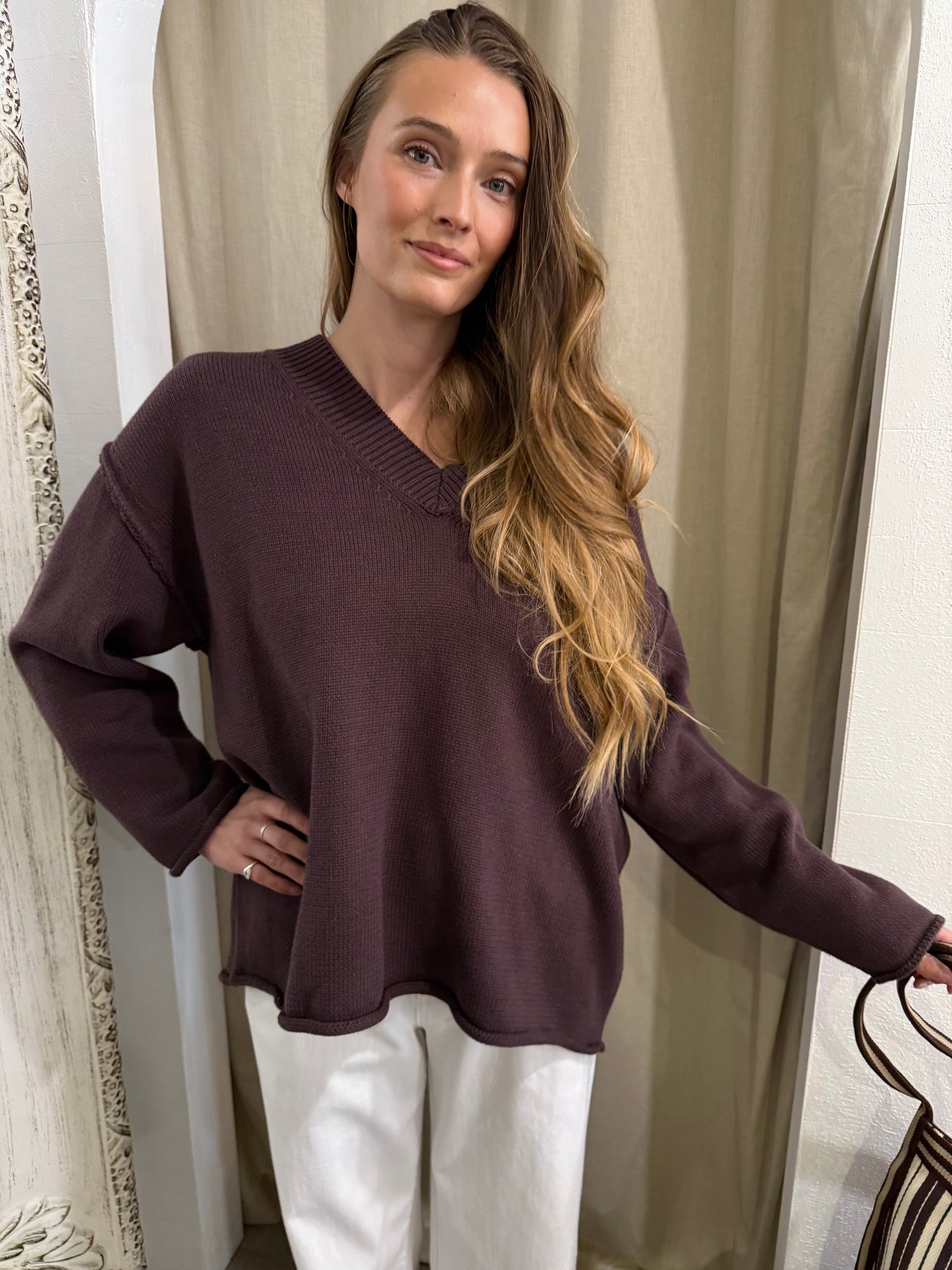 HARLOW KNIT - ESPRESSO