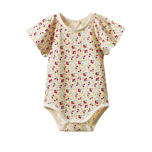 Faye Bodysuit - Kitchen Garden Print