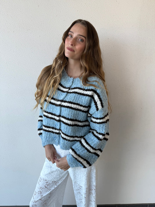PARKES STRIPE CARDIGAN