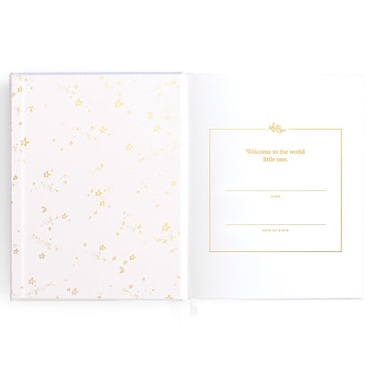 Baby Book Powder Blue Boxed