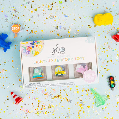 Limited Edition Light-Up Cubes, 6-Pack Auto Gift Set