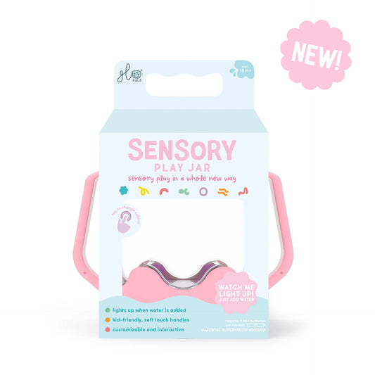 Glo Pal Sensory Play Jar - Blue