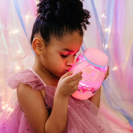 Glo Pal Sensory Play Jar - Blue