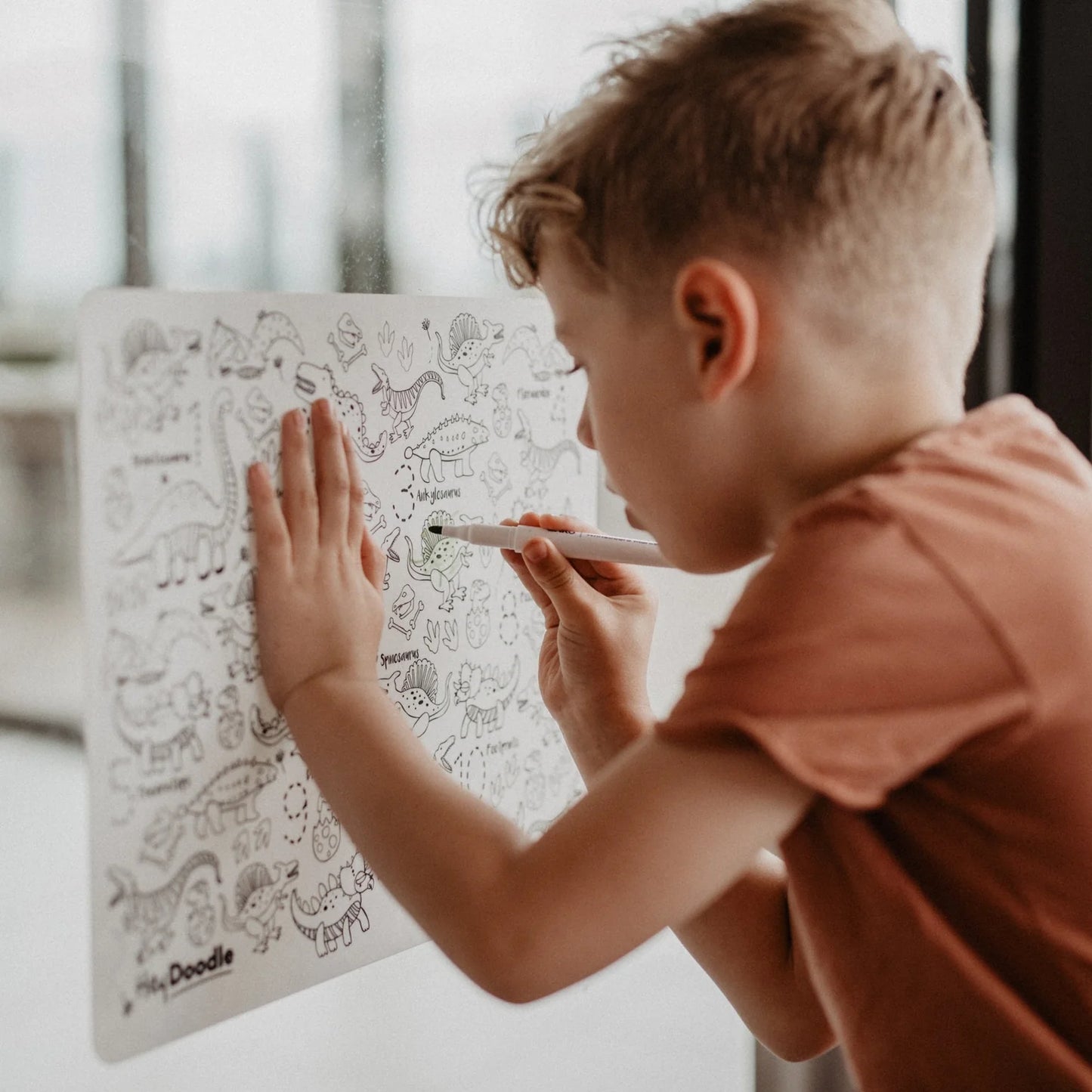 Classic Colouring & Doodle Mat - DinoRoar