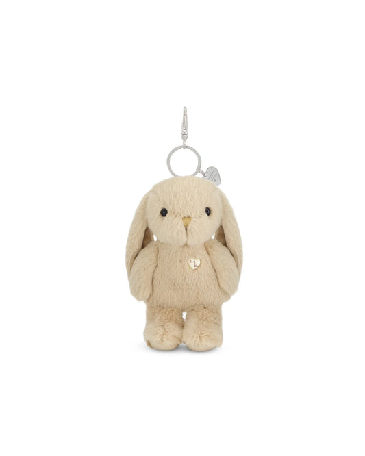 Snuggle Bunnies - Penelope Bunny Keyring - Caramel