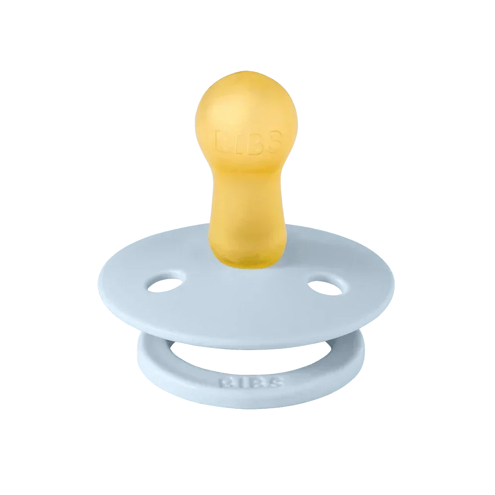 BIBS Round Pacifier - Baby Blue