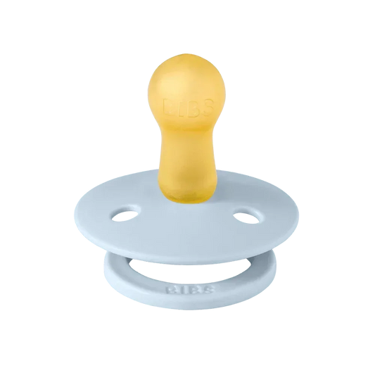 BIBS Round Pacifier - Baby Blue