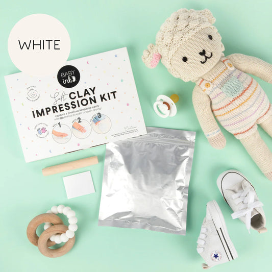 BABYink Clay Kit - White