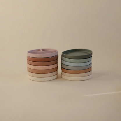 Mushie Silicone Suction Plate - Blush