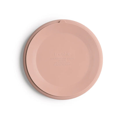 Mushie Silicone Suction Plate - Blush