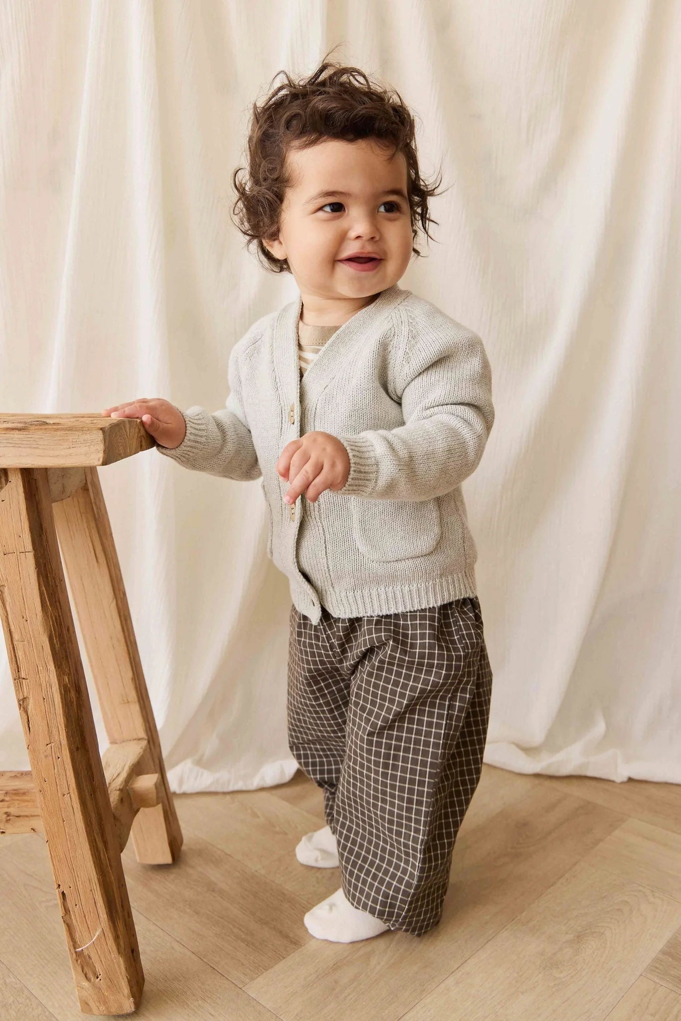Jamie Kay Organic Cotton Kingston Pant - Coffee Grind