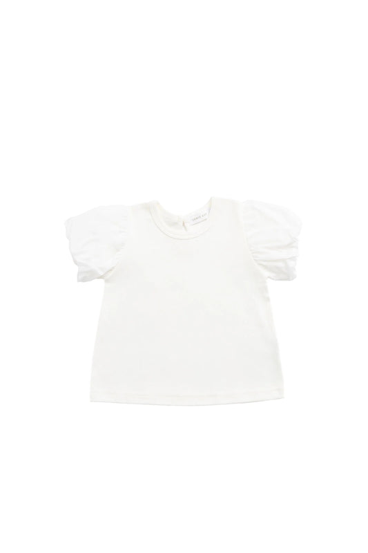 Jamie Kay Pima Cotton Myla Top - Parchment