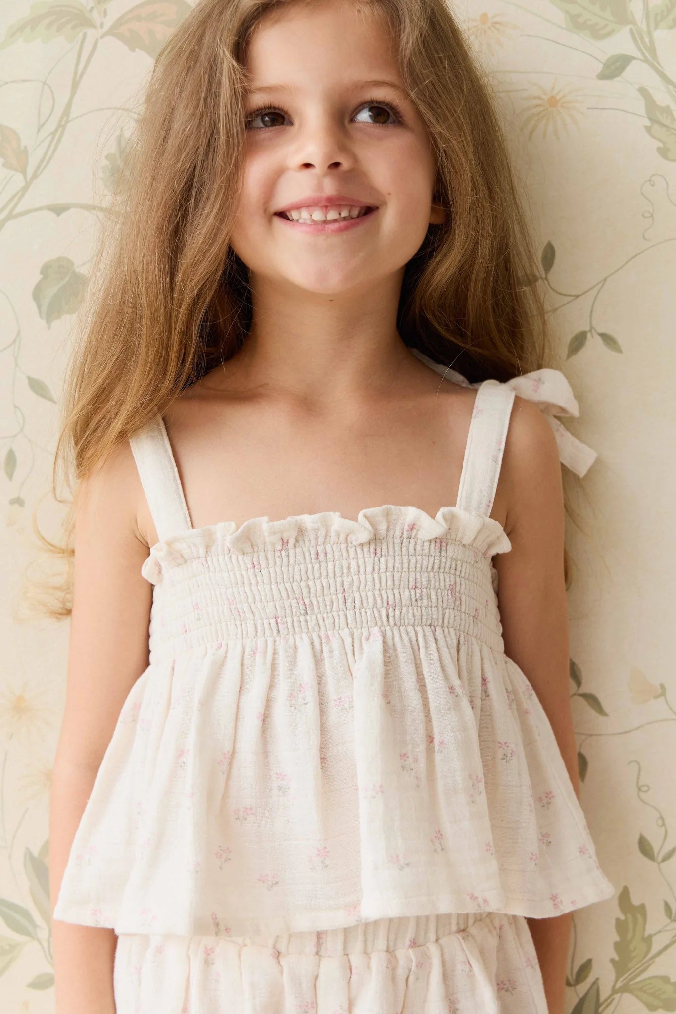 Jamie Kay Organic Cotton Muslin Odette Top - Pauline Pink