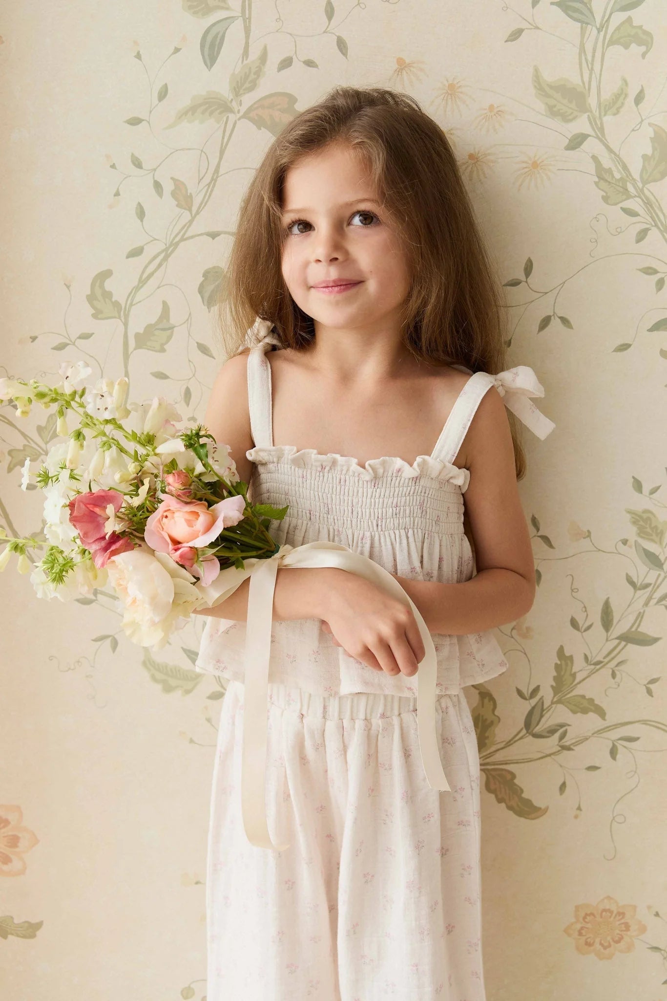 Jamie Kay Organic Cotton Muslin Odette Top - Pauline Pink