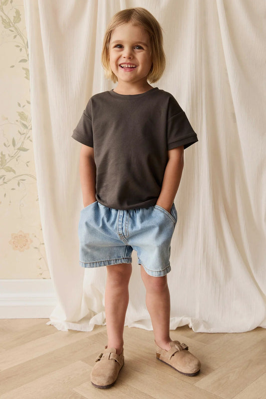 Jamie Kay Reid Denim Short - Antique Blue