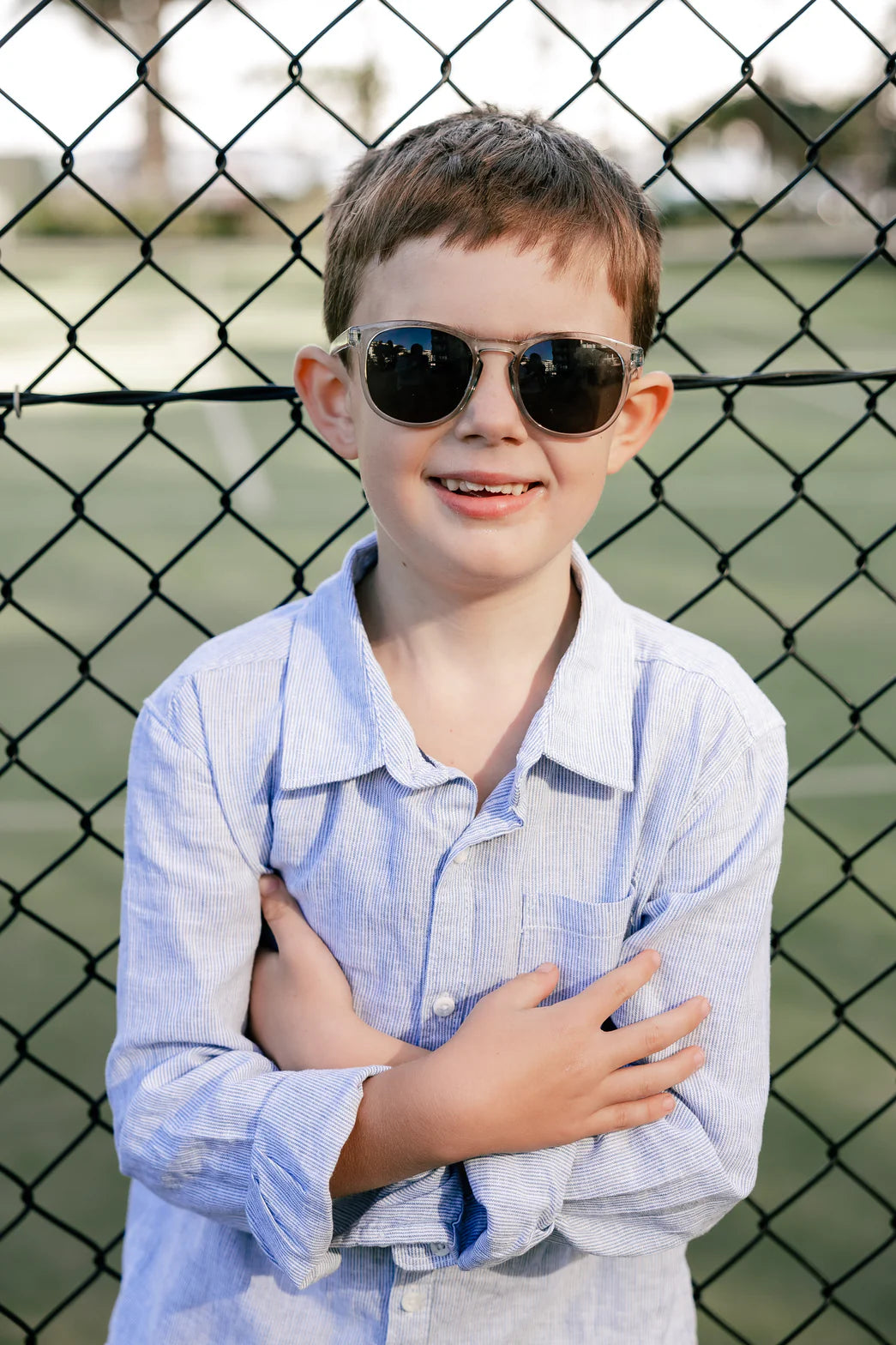 Clarke Kids Sunglasses – Crystal Grey (3+ years)