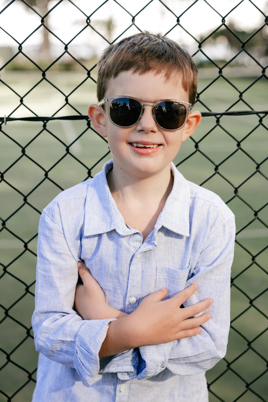 Clarke Kids Sunglasses – Crystal Grey (3+ years)