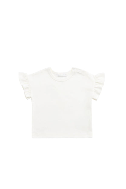 Jamie Kay Pima Cotton Antoinette Top - Parchment
