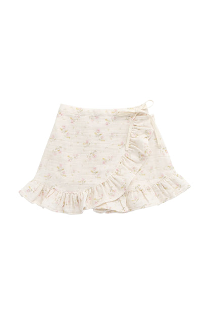Jamie Kay Organic Cotton Muslin Celine Skirt - Emelia Pink