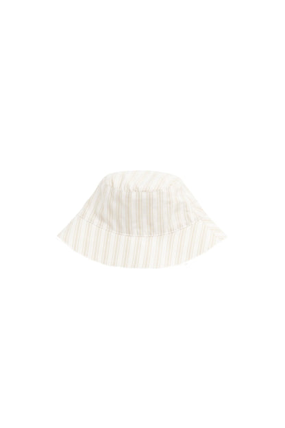 Jamie Kay Organic Cotton Bucket Hat - Variegated Stripe Foam