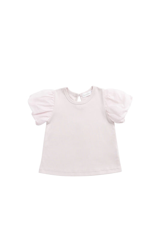 Jamie Kay Pima Cotton Myla Top - Soft Misty Rose