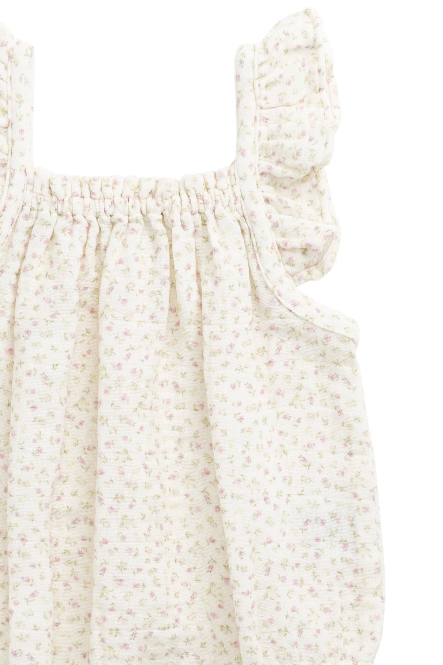 Jamie Kay Organic Cotton Muslin Tiana Playsuit - Pippa Pink