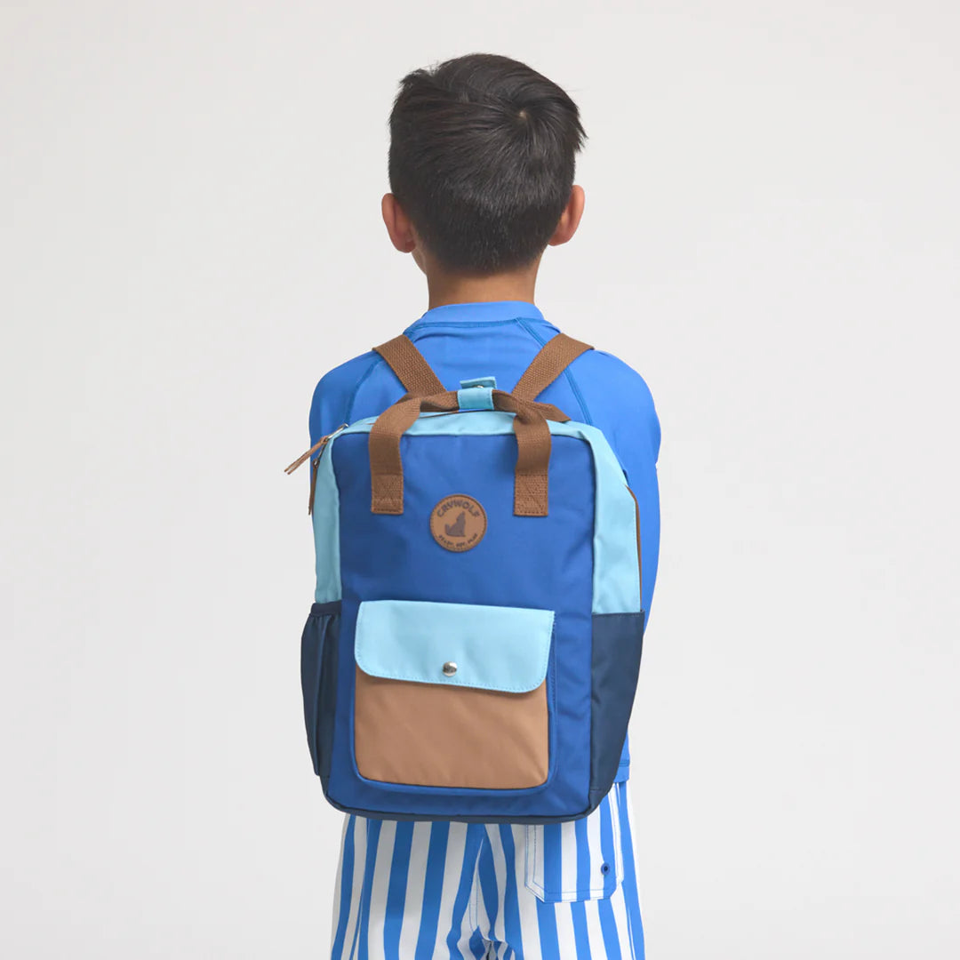 Mini Backpack - Deep Sea Colourblock