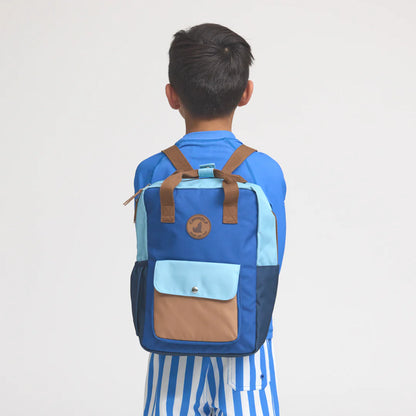 Mini Backpack - Deep Sea Colourblock