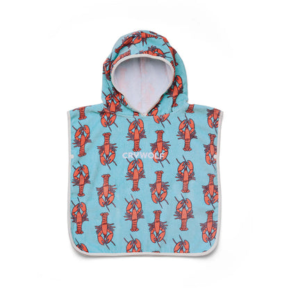 Baby Hooded Towel - Lobsters