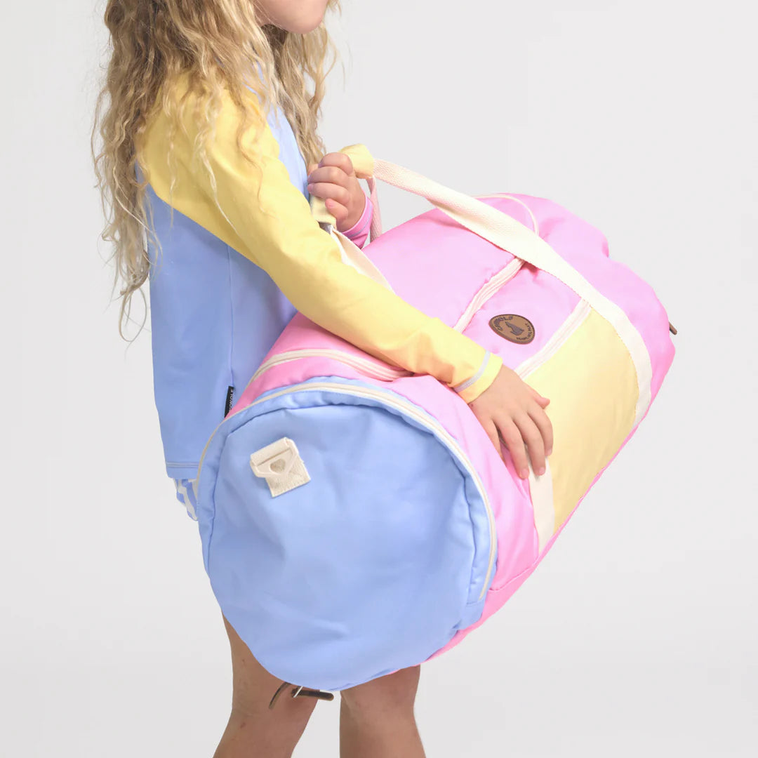Packable Duffel Bag - Pop Colourblock