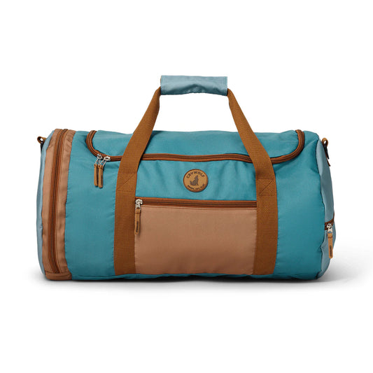 Packable Duffel Bag - Moss Colourblock
