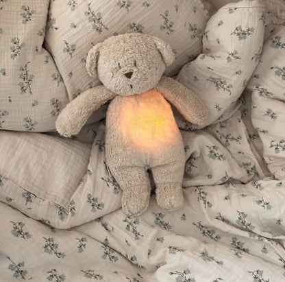 Moonie Organic Humming Bear - Sand