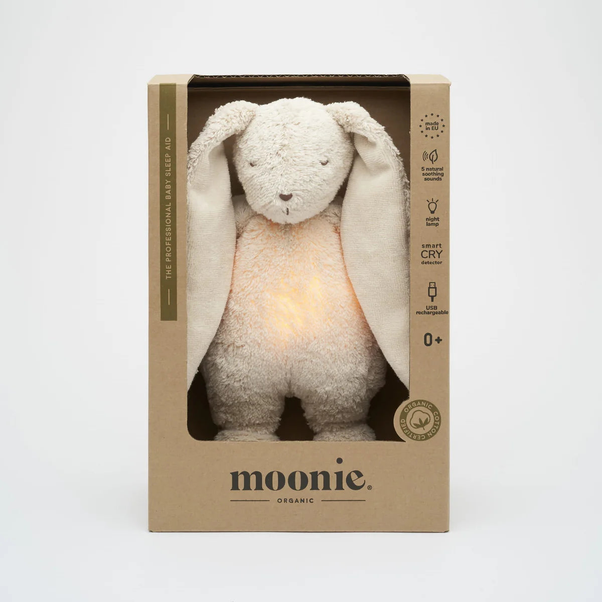 Moonie Organic Humming Bunny - Sand