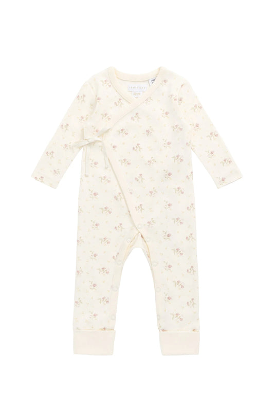 Organic Cotton Estelle Onepiece - Thelma Parchment