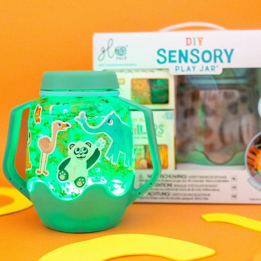 DIY Sensory Jar Gift Set - Zoo