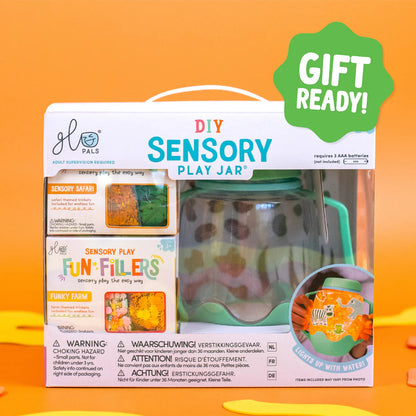 DIY Sensory Jar Gift Set - Zoo