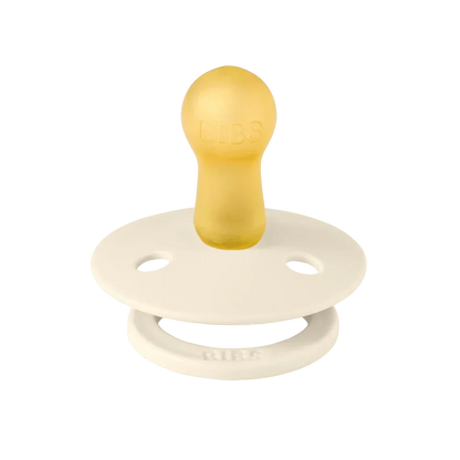 BIBS Round Pacifier - Ivory