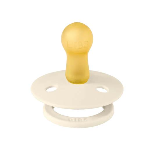 BIBS Round Pacifier - Ivory