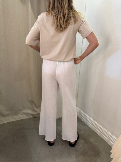 SHAE PANTS - WHITE