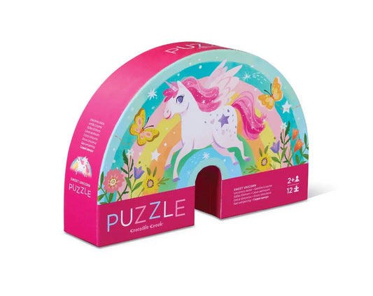 Mini Puzzle 12 pc  - Sweet Unicorn