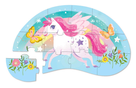 Mini Puzzle 12 pc  - Sweet Unicorn